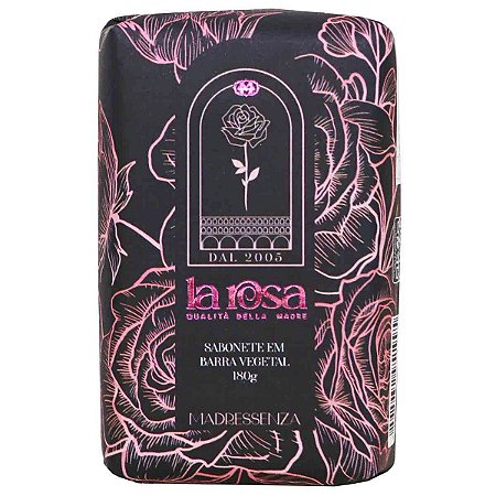 Sabonete barra Madressenza la rosa 180 g