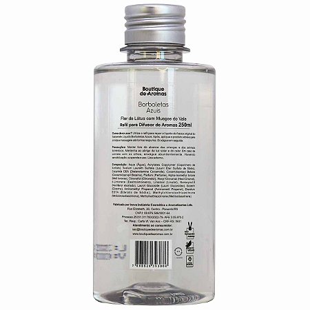 Refil difusor de aromas Boutique de Aromas borboletas azuis 250 ml