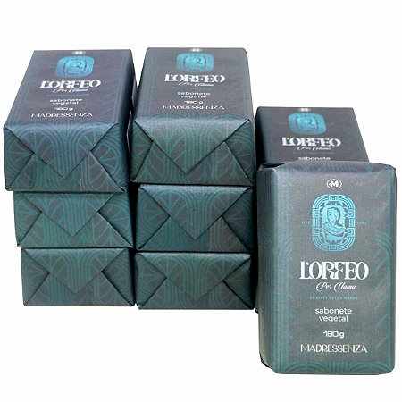 Sabonete barra Madressenza l'orfeo 180 g - 9 unidades