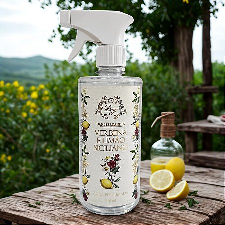 Água perfumada Dani Fernandes verbena e limão siciliano 510 ml