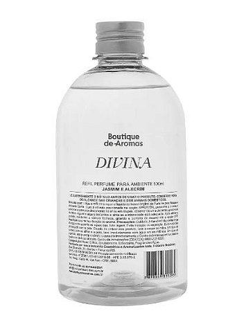 Refil perfume para roupas Boutique de Aromas divina 500 ml