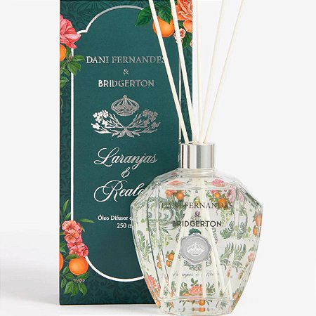 OLEO DIFUSOR DE AROMAS LARANJAS E REALEZA 250ML Dani Fernandes & Bridgerton
