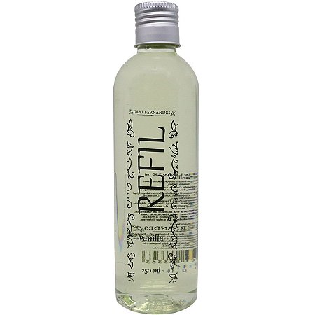 Refil sabonete líquido Dani Fernandes vanilla 250 ml