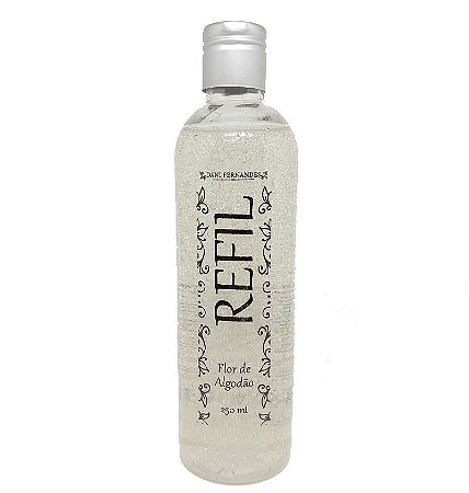 Refil sabonete líquido Dani Fernandes flor de algodão glitter 250 ml