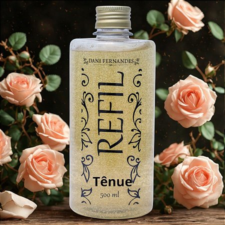 Refil sabonete líquido Dani Fernandes tênue glitter 500 ml