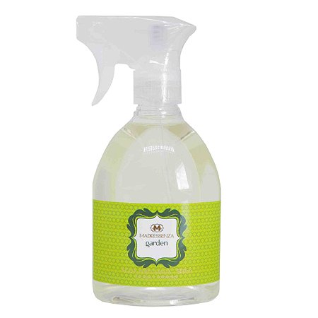 Água perfumada Madressenza para tecidos garden 500 ml