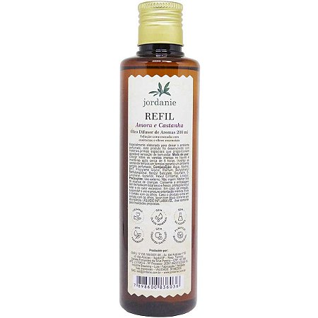 Refil difusor de aromas Jordanie amora e castanha 200 ml