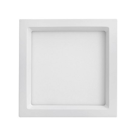 Luminária LED Quadrada Embutir Recuada 12W 17x17cm 4000K 900lm Branco Bivolt Save Energy SE-2401649