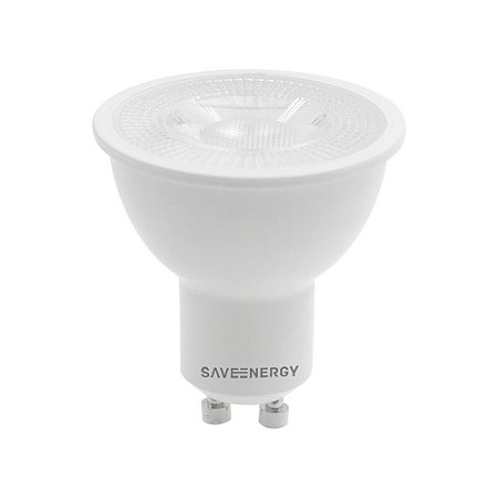 Lâmpada LED Dicróica GU10 Dimerizável 2700K Quente 7W 450lm Crystal Bivolt Save Energy SE-130.1426