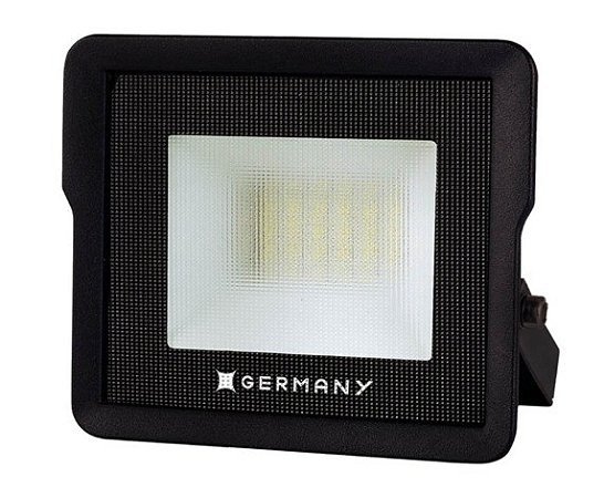 Refletor LED Licht Alumínio 25W 6.500K Preto GERMANY 30250616-28
