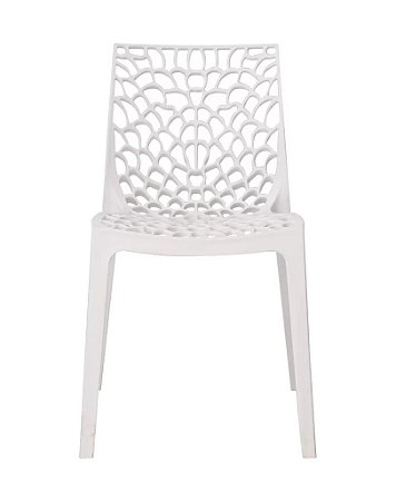 Cadeira Gruvyer Polipropileno Branco Fratini 1.00218.01.0001