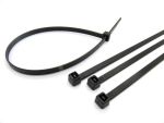Abraçadeira De Nylon Preta 3,6x400mm C/100 Peças Hammer