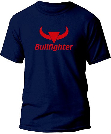 Camiseta Country Masculina 100% Algodão Bullfighter Azul