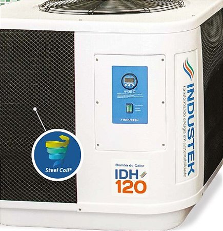 BOMBA DE CALOR BANHO IDH80 DIGITAL - INDUSTEK  MONO 220V
