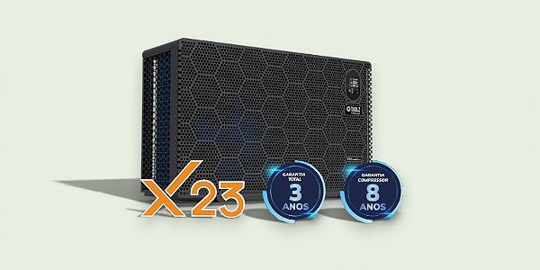 Bomba de Calor Full Inverter X23 90.000 btu's  X23-26C -  THOLZ