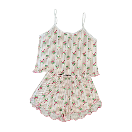 Baby Doll Feminino Adulto Estampado - Lily Pijamas