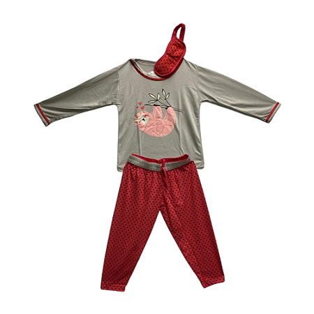 Pijama Infantil Feminino Preguicinha - Lily Pijamas