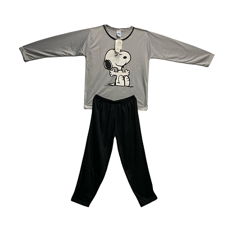 Pijama Infantil Masculino Longo Snoopy - Lily Pijamas