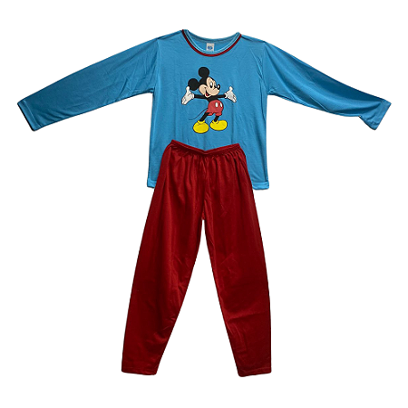 Pijama Longo Infantil Masculino Mickey - Lily Pijamas