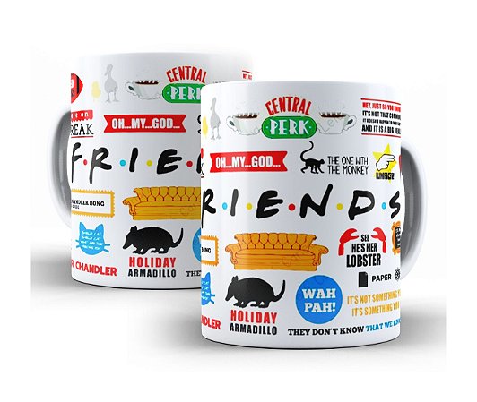 Caneca Friends Séries