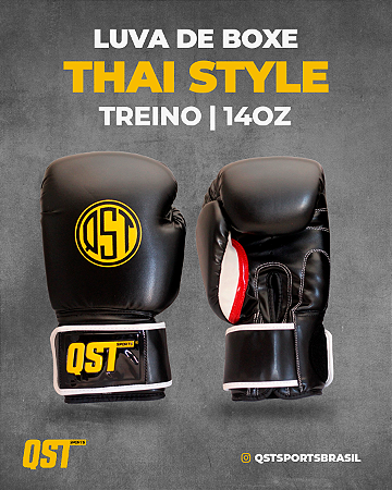 Luva Boxe Thai Style 14Oz