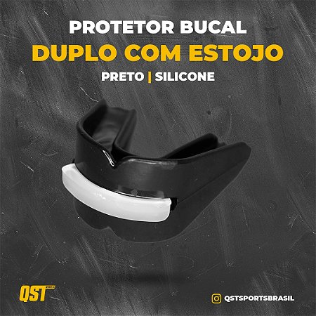 Protetor de Boca Duplo - c/ Estojo