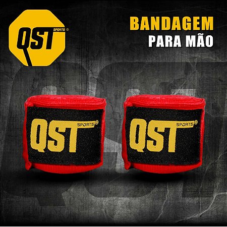 Bandagem para Mão Vermelho