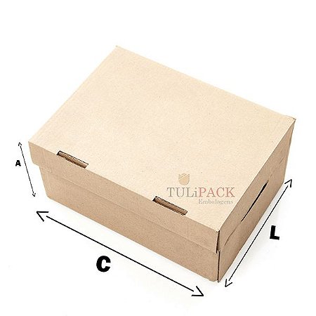 CAIXA DE PAPELÃO - CX057 - C:36 X L:26 X A:16 CM (500 UNIDADES)