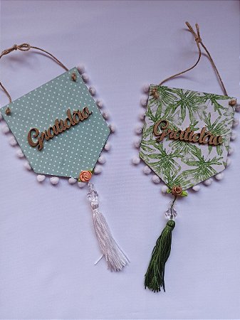 Mini flâmula da Gratidão