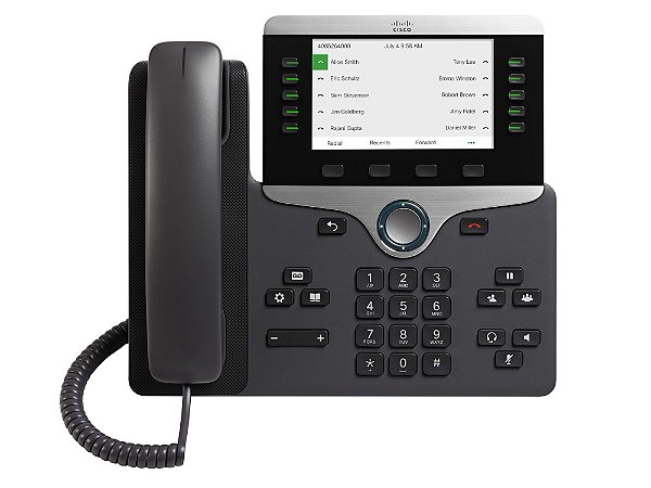 Telefone IP CP-8841-K9 Cisco - Seminovo e Disponível para Locação