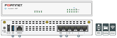 KIT PROMOCIONAL FG-40F + LICENCA UTP 12 MESES  Fortinet Firewall
