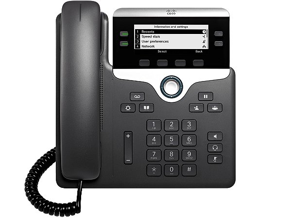 Telefone IP CP-7841-K9 Cisco - Disponível para Locação