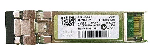 Transceptor SFP-10G-LR Cisco - SFP Fibra