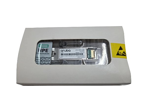 Transceptor 10G SFP+ LC SR (J9150D) Aruba - SFP+ Fibra