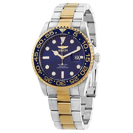 Relógio Masculino Invicta Pro Diver 33254 Prata & Dourado