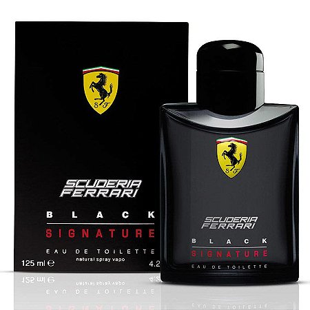 Perfume Masculino Scuderia Ferrari Black Signature Eau de Toilette