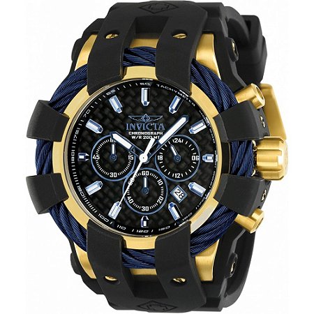 relogio masculino invicta preto
