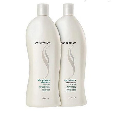 Kit Senscience Silk Moisture Duo Shampoo e Condicionador