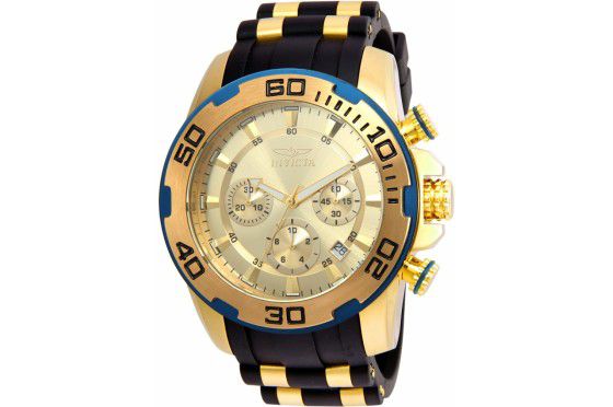 Relógio Masculino Invicta Pro Diver 22345 Dourado