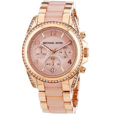 relógio michael kors rose