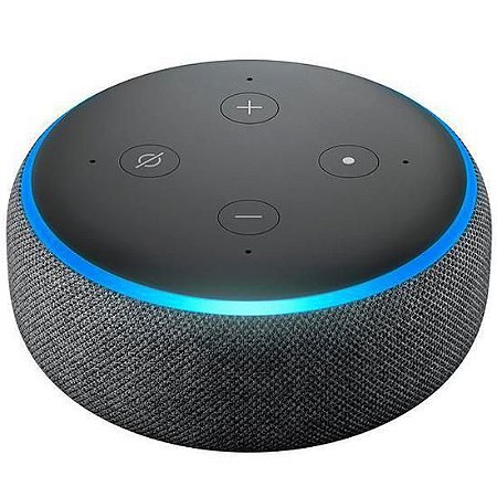 Speaker Smart Amazon Alexa Echo Dot 3 Em Português