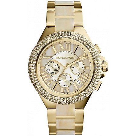 relogio michael kors cravejado