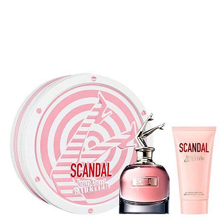 Kit Perfume Feminino Jean Paul Gaultier Scandal Edp 80ml + Hidratante Corporal 75ml