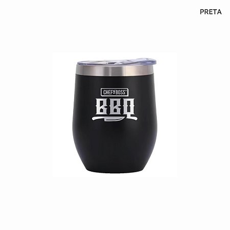 Copo Térmico Tipo Cuia bbq 350 ml - Chefnboss