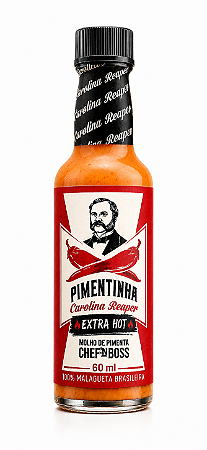 Molho de Pimenta Carolina Reaper Chef’n’Boss