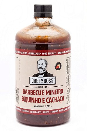 Barbecue Mineiro Pimenta Biquinho & Cachaça - (EMBALAGEM FOOD SERVICE 1,001 L)