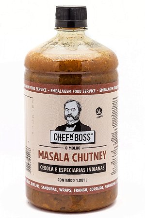 Molho Especial Masala Chutney - (EMBALAGEM FOOD SERVICE 1,001 L)