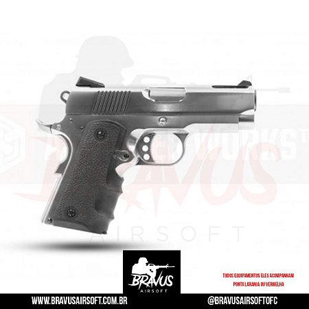 PISTOLA AIRSOFT GBB 1911 MINI AW-NE1001 - ARMORER WORKS