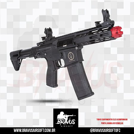RIFLE AIRSOFT AR15 NEPTUNE KEYMOD PDW + ALVOS