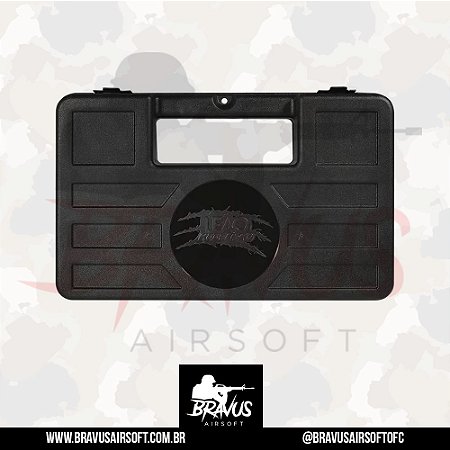 MALETA CASE RÍGIDA PRETA 29CM - LEÃO